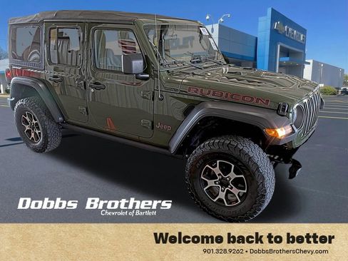 Used 2021 Jeep Wrangler Unlimited Rubicon AWD/4WD image 1