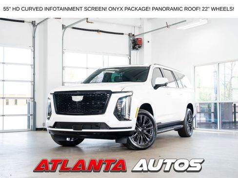 Used 2025 Cadillac Escalade ESV Sport w/ LPO, ONYX Package AWD/4WD image 1