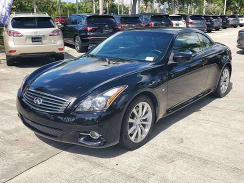 Used 2015 INFINITI Q60 Convertible w/ Premium Package RWD image 3