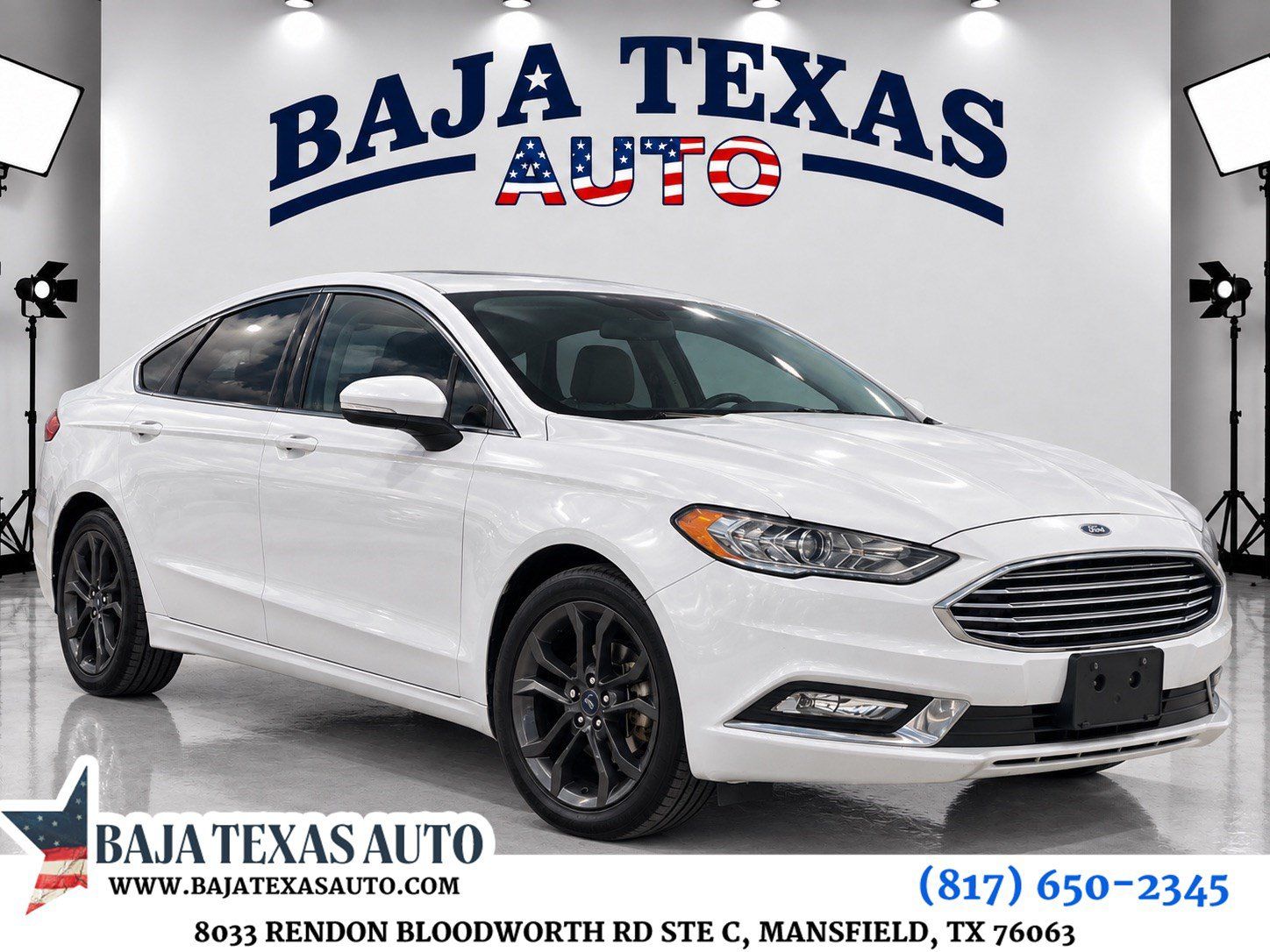 Used 2018 Ford Fusion SE w/ Equipment Group 201A FWD image 1