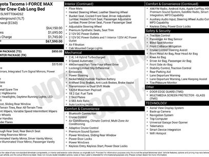 New 2026 Toyota Tacoma 4x4 Double Cab Hybrid w/ Tow Tech Package