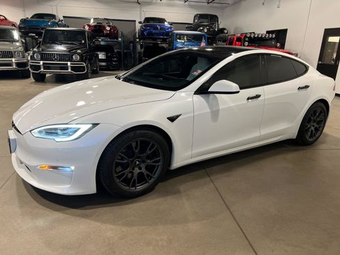 Used 2021 Tesla Model S Plaid AWD/4WD image 7