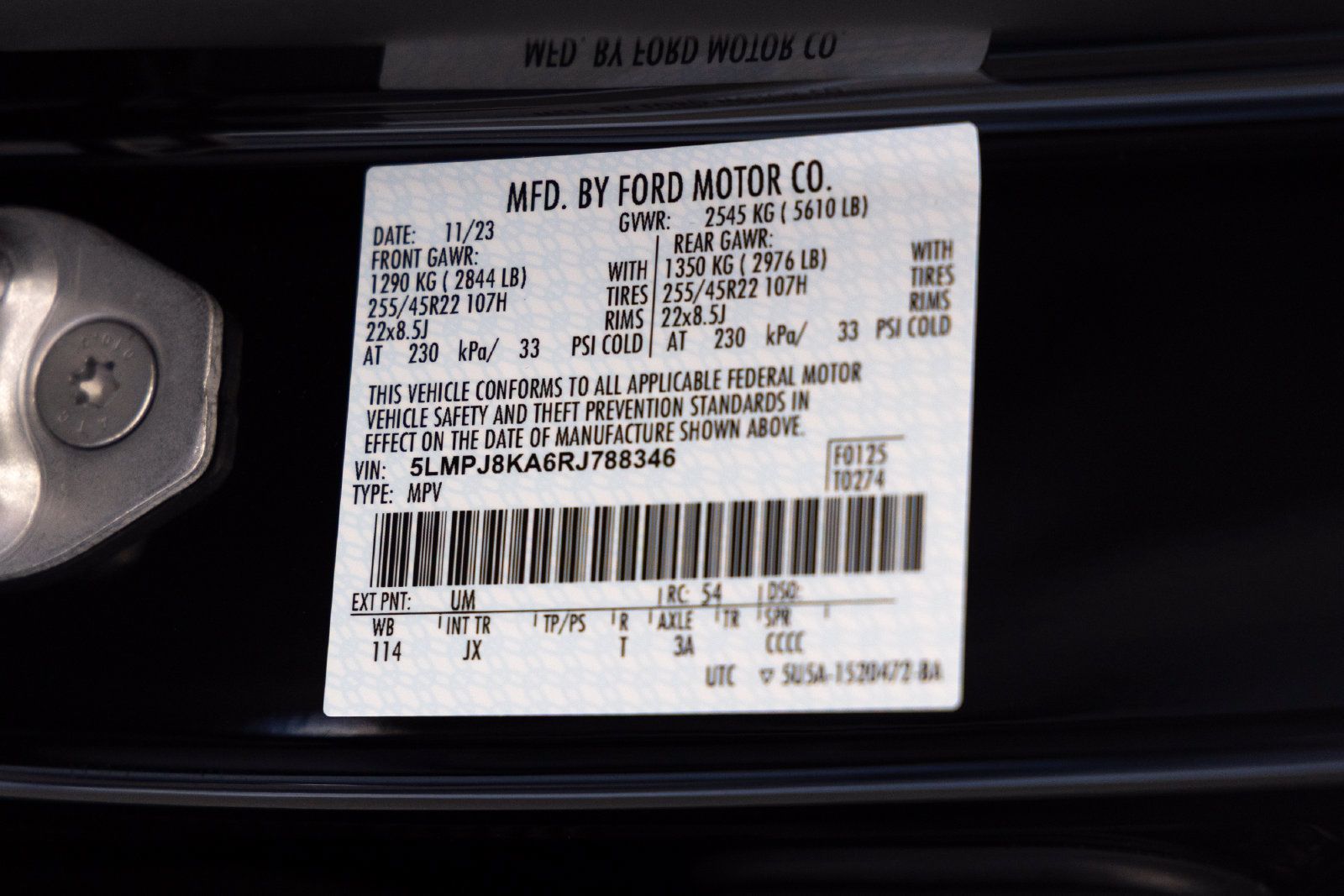Used 2024 Lincoln Nautilus Reserve w/ Equipment Group 202A AWD/4WD image 37