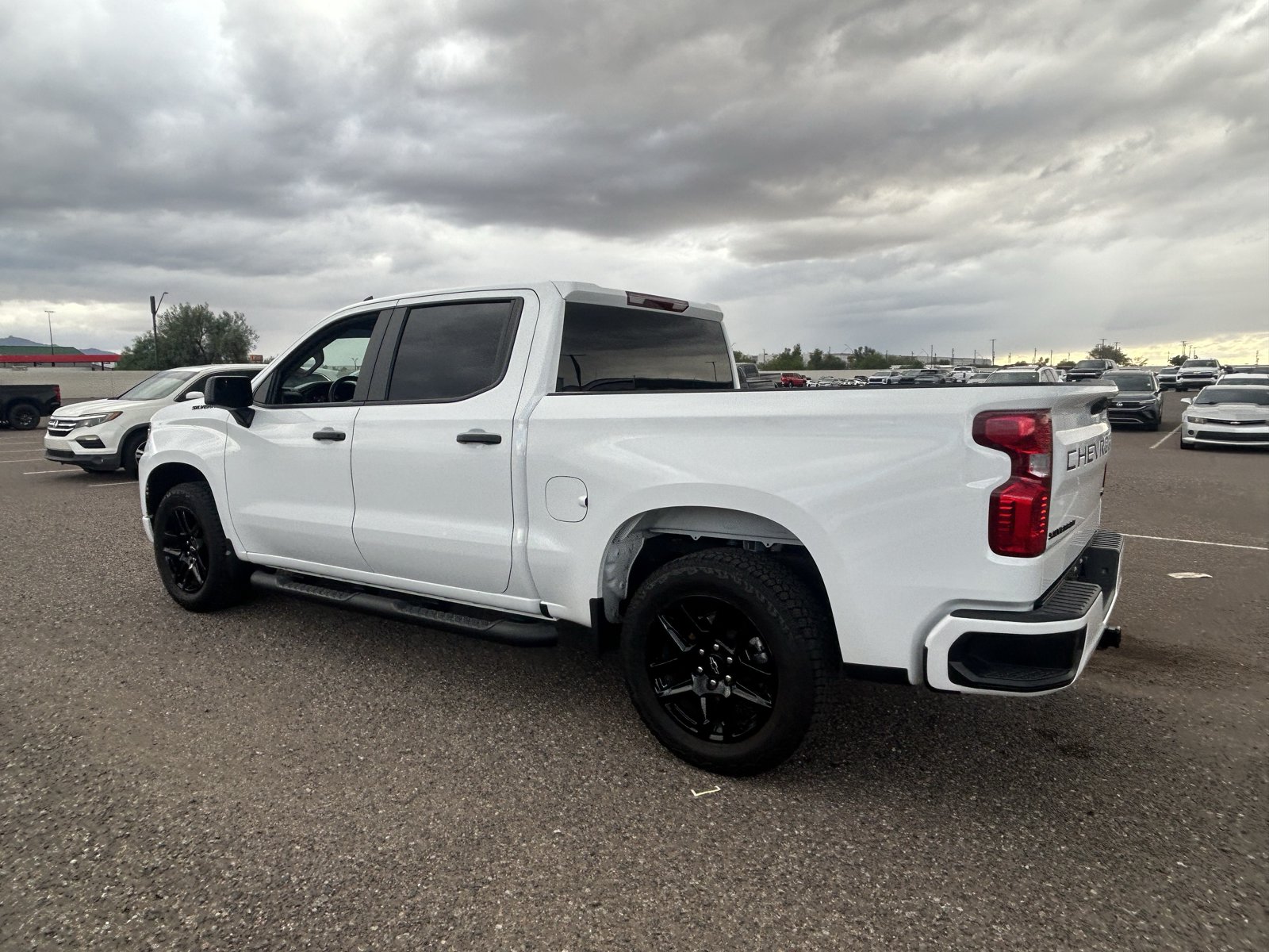 Used 2026 Chevrolet Silverado 1500 Custom w/ Turbomax Blackout Package RWD image 3