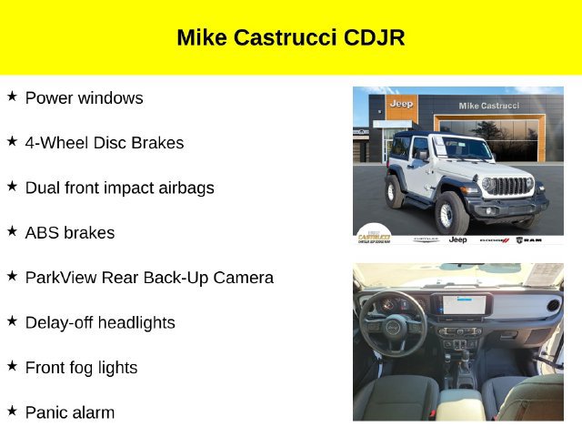 Certified 2026 Jeep Wrangler Sport AWD/4WD image 12
