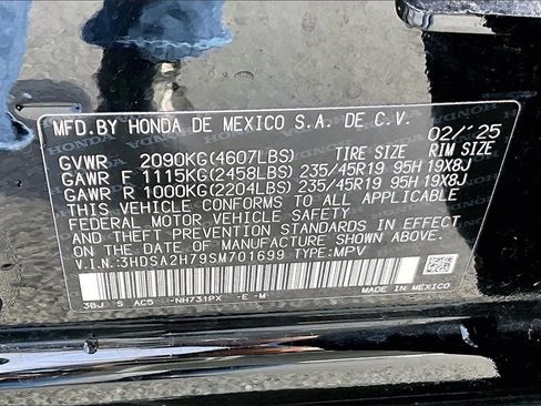 Certified 2025 Acura ADX A-Spec image 35