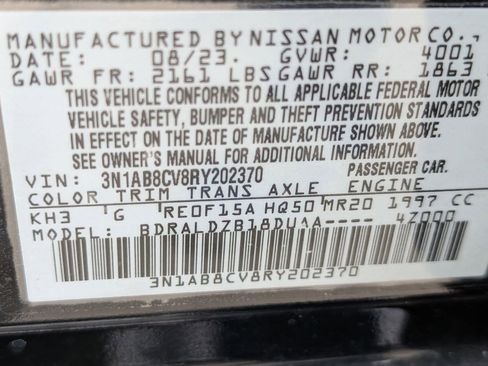 Used 2024 Nissan Sentra SV w/ All-Weather Package FWD image 29