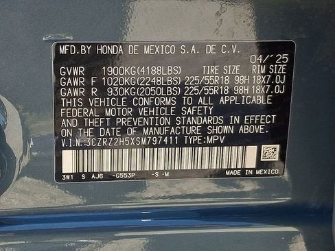 Used 2025 Honda HR-V Sport image 28