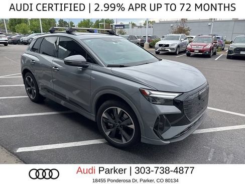 Used 2024 Audi Q4 e-tron Premium Plus w/ Premium Plus AWD/4WD image 3