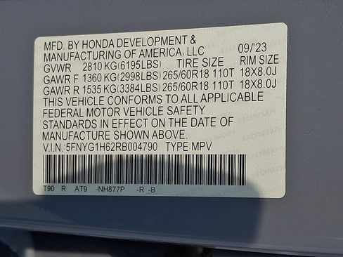 Used 2024 Honda Pilot TrailSport image 27