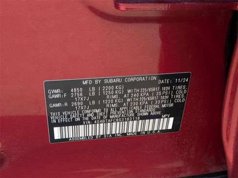 Used 2025 Subaru Outback Premium image 35