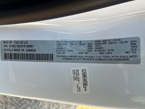 New 2026 Chrysler Pacifica Select image 27