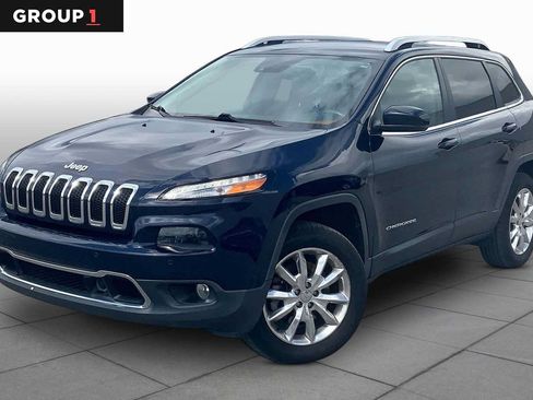 Used 2016 Jeep Cherokee Limited w/ Technology Group AWD/4WD image 1