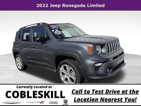 Used 2022 Jeep Renegade Limited AWD/4WD image 1