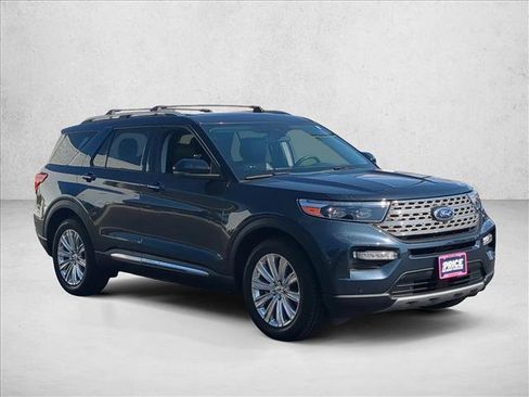 Used 2022 Ford Explorer Limited w/ Hybrid Equipment Group 310A RWD image 3