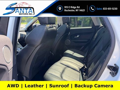 Used 2018 Land Rover Range Rover Evoque SE Premium AWD/4WD image 11