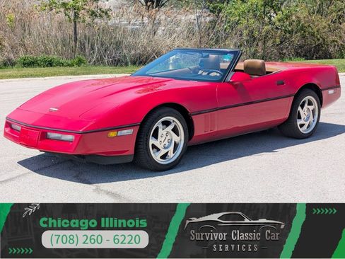Used 1990 Chevrolet Corvette Convertible RWD image 1