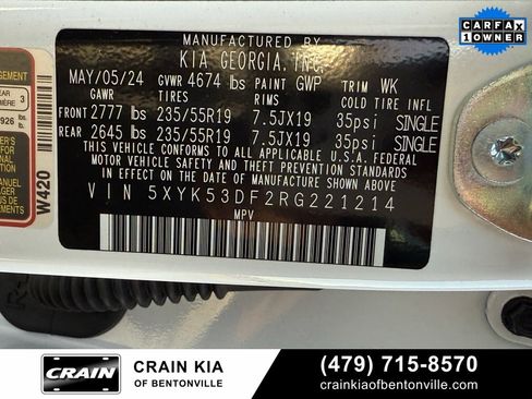 Certified 2024 Kia Sportage SX image 35