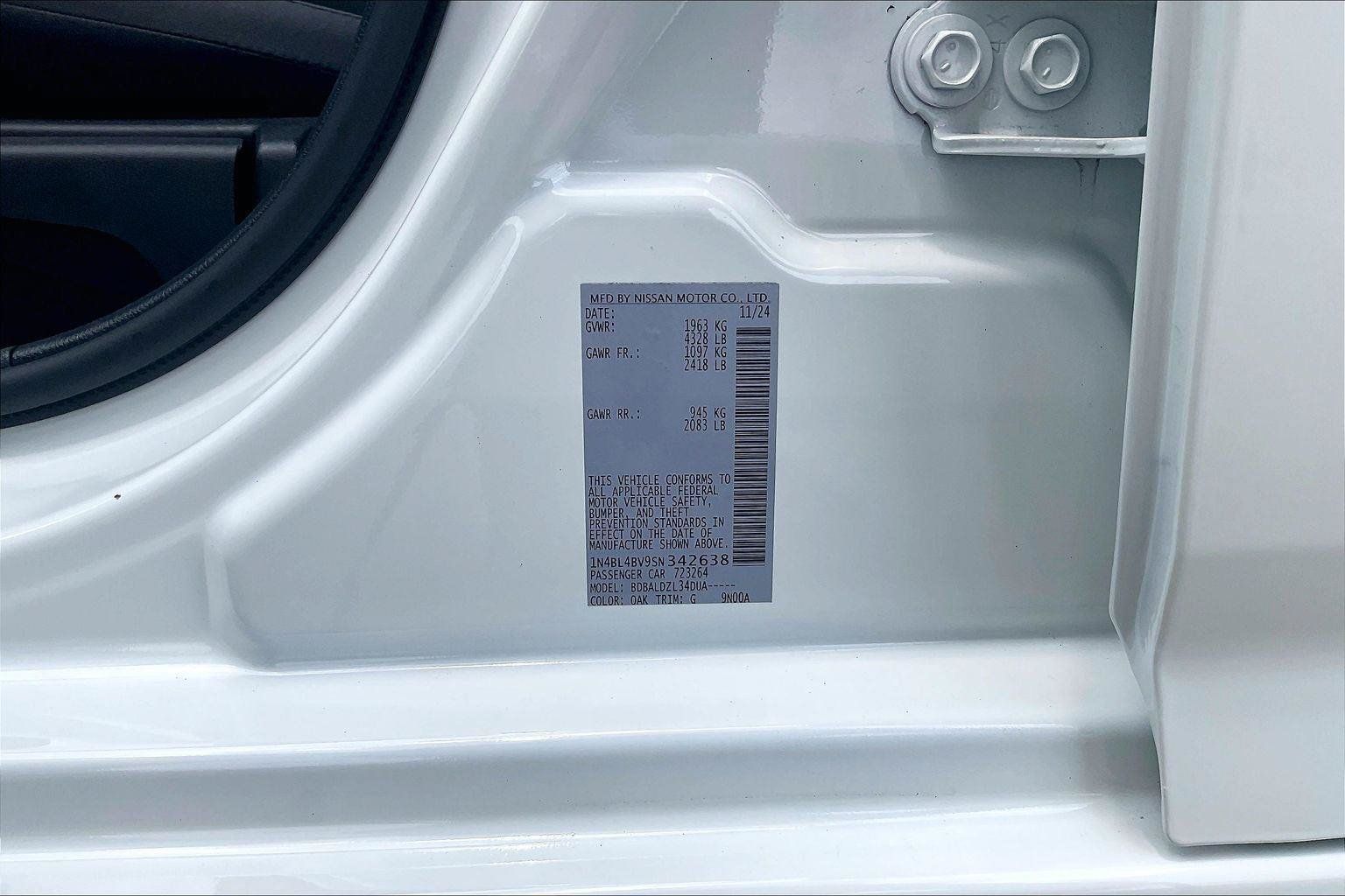 Certified 2025 Nissan Altima 2.5 S FWD image 32