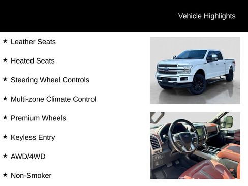 Used 2019 Ford F150 Platinum w/ FX4 Off-Road Package AWD/4WD image 11