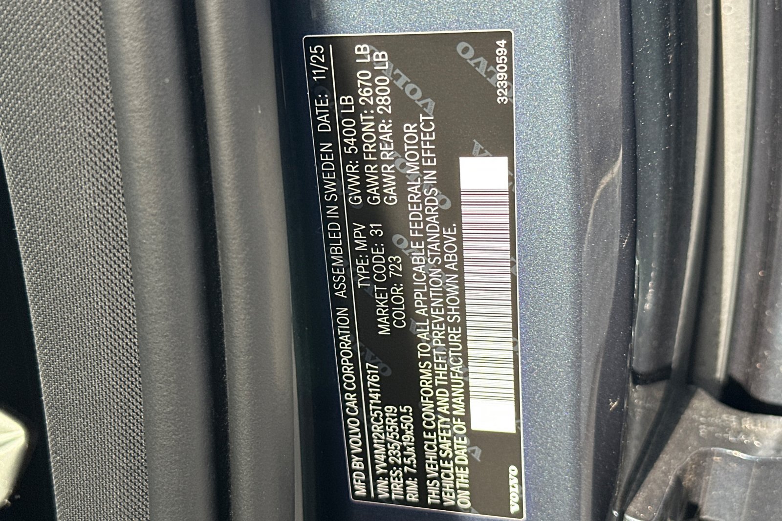 Certified 2026 Volvo XC60 B5 Plus AWD/4WD image 37