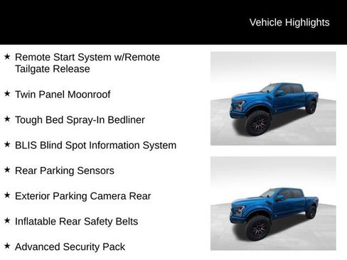 Used 2020 Ford F150 Raptor w/ Equipment Group 802A Luxury image 12