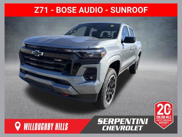 New 2026 Chevrolet Colorado Z71 w/ Technology Package AWD/4WD image 1