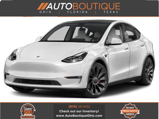 Used 2022 Tesla Model Y Long Range AWD/4WD image 1