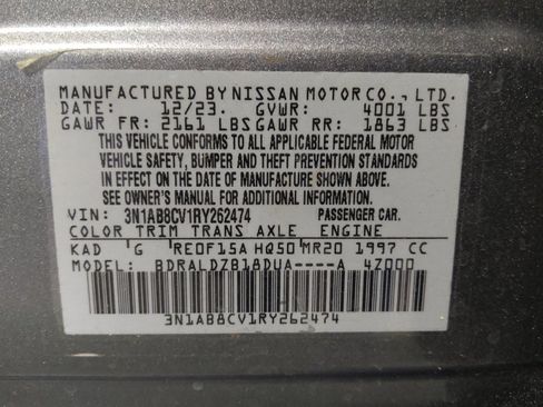 Used 2024 Nissan Sentra SV FWD image 33