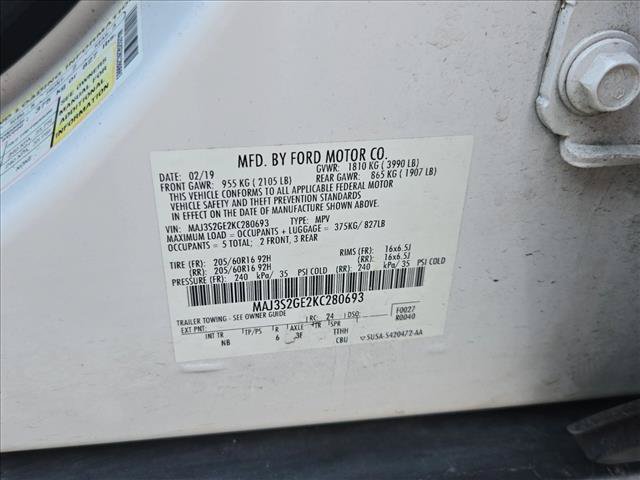 Used 2019 Ford EcoSport SE w/ SE Convenience Package FWD image 22
