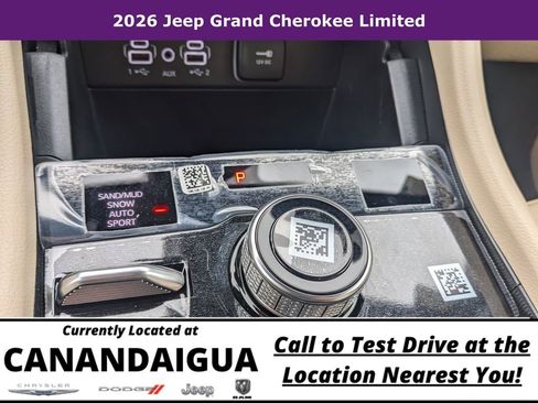 New 2026 Jeep Grand Cherokee Limited AWD/4WD image 15
