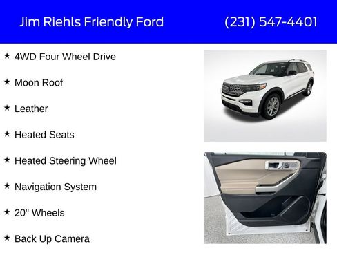 Used 2020 Ford Explorer Limited AWD/4WD image 6