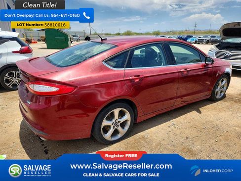 Used 2016 Ford Fusion SE FWD image 4