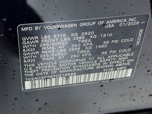 New 2026 Volkswagen Atlas Cross Sport SEL R-Line AWD/4WD image 34