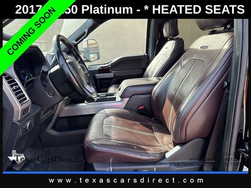 Used 2017 Ford F250 Platinum w/ Platinum Ultimate Package image 6