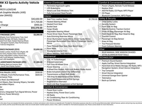 Used 2018 BMW X3 xDrive30i image 12