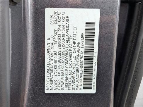 Used 2025 Honda Odyssey EX-L image 20
