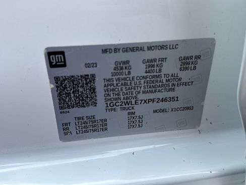 Used 2023 Chevrolet Silverado 2500 W/T w/ WT Convenience Package RWD image 17