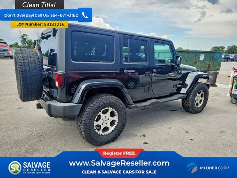 Used 2016 Jeep Wrangler Unlimited Sahara w/ Connectivity Group AWD/4WD image 4