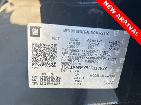 Used 2018 Chevrolet Silverado 2500 LTZ w/ Duramax Plus Package image 11