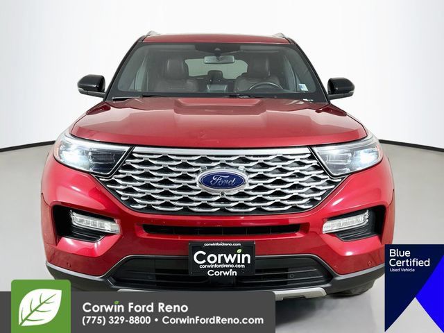 Certified 2020 Ford Explorer Platinum w/ Premium Technology Package AWD/4WD image 2