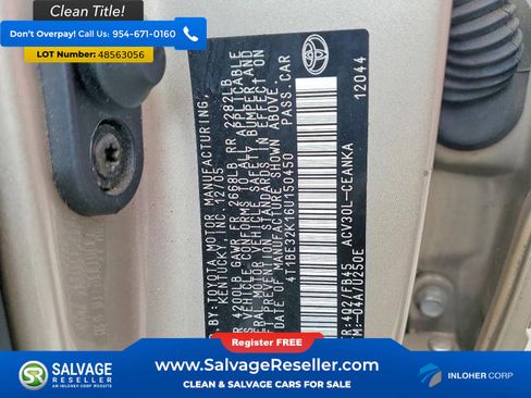 Used 2006 Toyota Camry FWD image 16