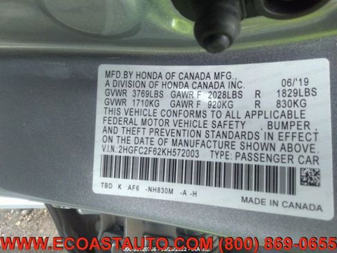 Used 2019 Honda Civic LX image 19