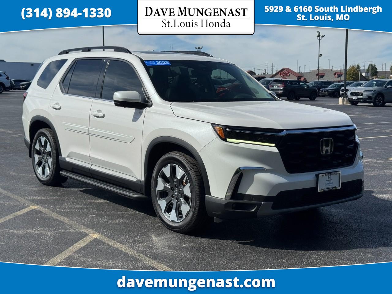 Certified 2025 Honda Pilot Elite image 1