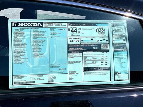 New 2026 Honda Accord Touring image 14