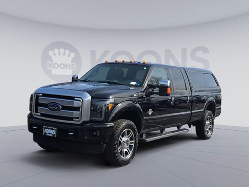 Used 2016 Ford F350 Platinum w/ Snow Plow Prep Package image 1