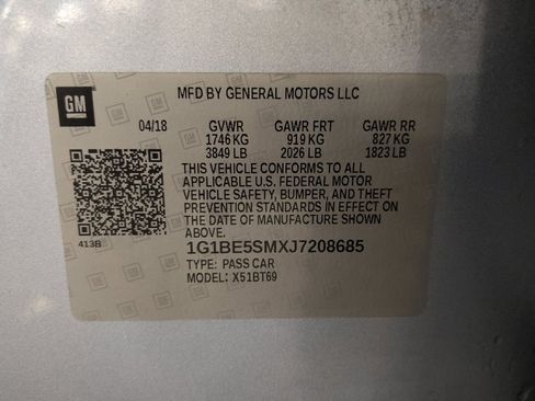 Used 2018 Chevrolet Cruze LT w/ Convenience Package FWD image 33