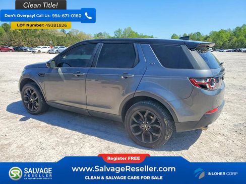 Used 2018 Land Rover Discovery Sport HSE AWD/4WD image 3