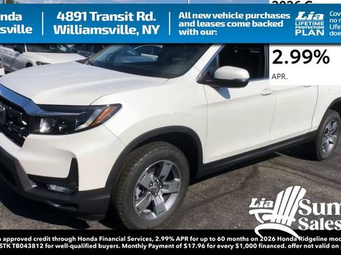 New 2026 Honda Ridgeline RTL image 4