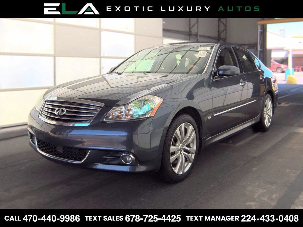 Used 2009 INFINITI M35 x w/ Technology Pkg AWD/4WD image 1